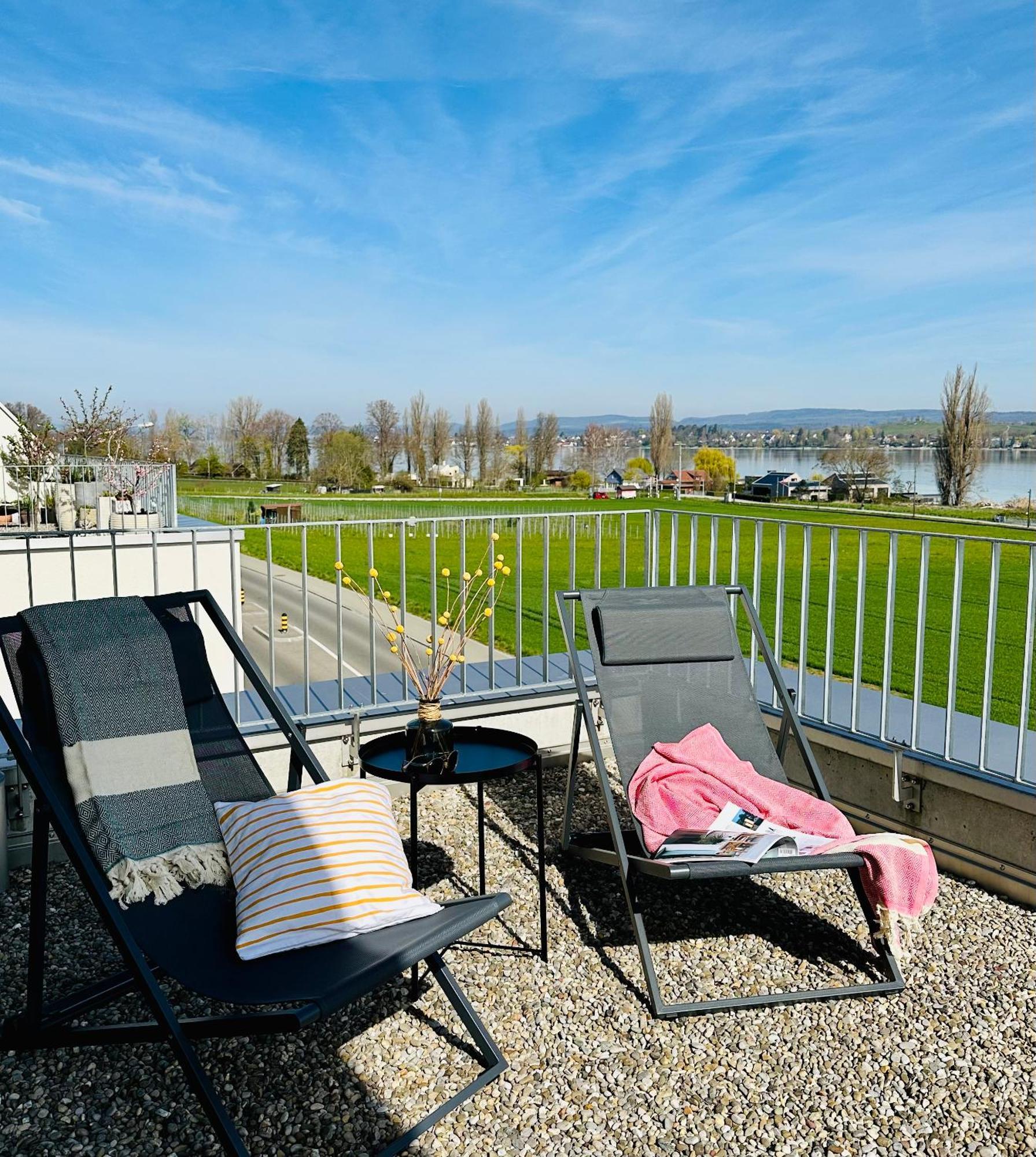Stylisches Ferienhaus Bis 6 Gaeste Mit Einzigartigem Seepanorama Ermatingen Exterior photo